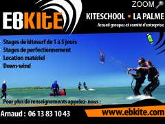 photo de EBKITE école de kitesurf Leucate /la palme 